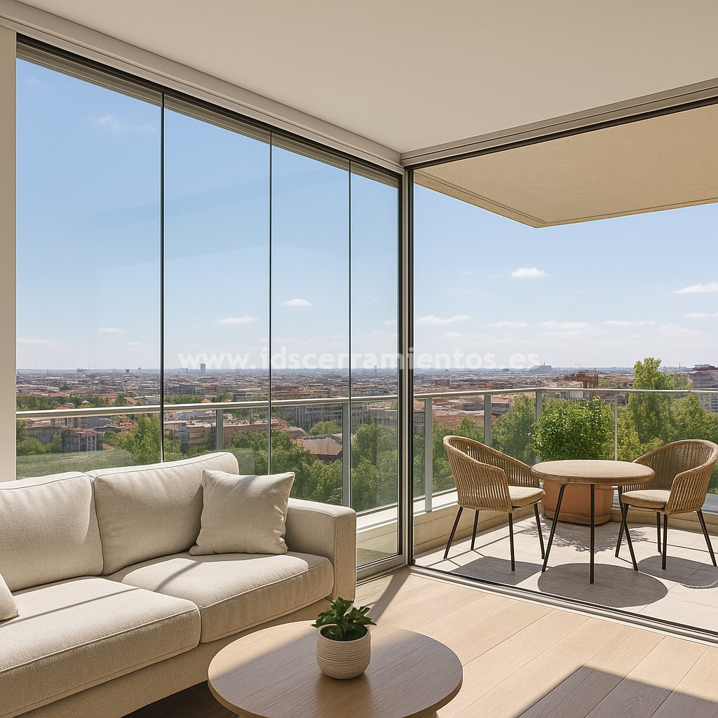 ¿Qué cortinas de cristal elegir en Madrid para tu terraza?