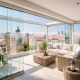 permiso-cerrar-terraza-madrid Cerramiento de terraza en Madrid con cortinas de cristal sin perfiles en vivienda urbana
